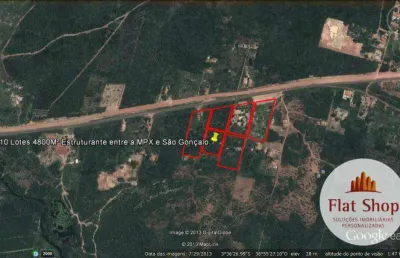 Terreno à venda, 4800 m² por r$ 235.000,00 - pecém - são gonçalo do amarante/ce