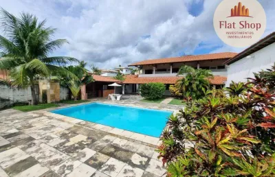 Casa com 6 dormitórios à venda, 460 m² por r$ 1.500.000,00 - cumbuco - caucaia/ce