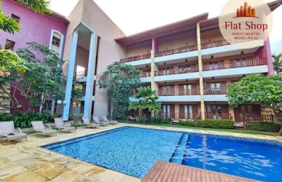 Apartamento com 1 dormitório à venda, 55 m² por r$ 540.000,00 - cumbuco - caucaia/ce