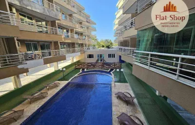 Apartamento com 1 dormitório à venda, 53 m² por r$ 330.000,00 - cumbuco - caucaia/ce