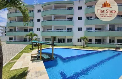 Apartamento com 1 dormitório à venda, 50 m² por r$ 380.000,00 - cumbuco - caucaia/ce