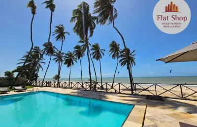Apartamento com 1 dormitório à venda, 34 m² por r$ 400.000,00 - cumbuco - caucaia/ce