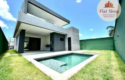 Casa com 4 dormitórios à venda, 266 m² por r$ 1.690.000,00 - eusébio - eusébio/ce