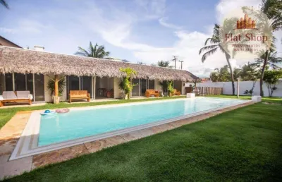 Casa com 10 dormitórios à venda no cumbuco, 900 m² por r$ 3.800.000 - cumbuco - caucaia/ce