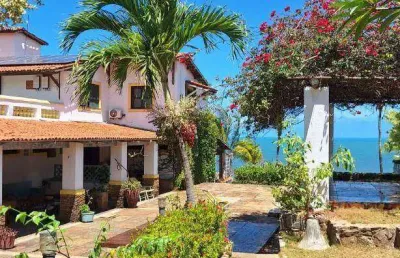 Casa com 7 dormitórios à venda com vista mar, 700 m² por r$ 1.850.000 - iparana - caucaia/ce