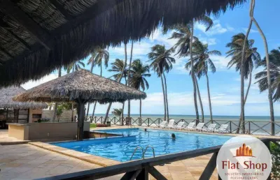 Apartamento com 1 dormitório à venda, 34 m² por r$ 390.000,00 - cumbuco - caucaia/ce