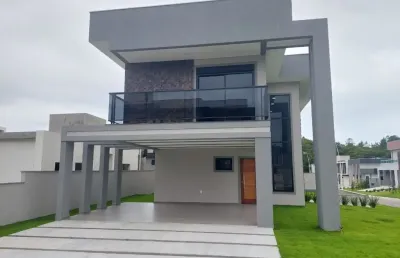 Casa em condomínio fechado com 4 quartos à venda na Avenida Red Park, 1180, São João do Rio Vermelho, Florianópolis