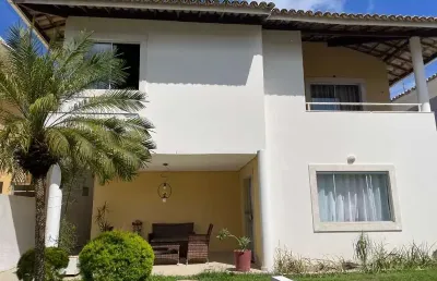 Casa em condomínio fechado com 4 quartos à venda na rua pataro machado, centro, lauro de freitas, 300 m2 por r$ 1.250.000