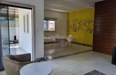 Casa em condomínio fechado com 2 quartos à venda na avenida tiradentes, abrantes, camaçari, 250 m2 por r$ 620.000