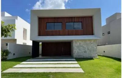 Casa em condomínio fechado com 4 quartos à venda na rua caraíva, alphaville (abrantes), camaçari, 379 m2 por r$ 1.970.000