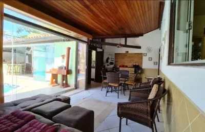 Casa em condomínio fechado com 4 quartos à venda na rua praia de alhanda, vilas do atlantico, lauro de freitas, 540 m2 por r$ 2.000.000
