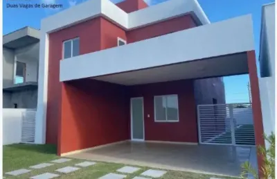Casa em condomínio fechado com 3 quartos à venda na estrada da cascalheira, s/n, limoeiro, camaçari, 275 m2 por r$ 900.000