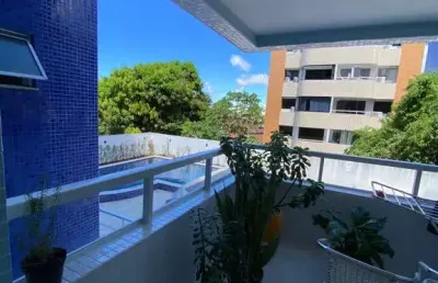 Apartamento com 2 quartos à venda na rua itororó, jardim aeroporto, pitangueiras, lauro de freitas, 90 m2 por r$ 450.000