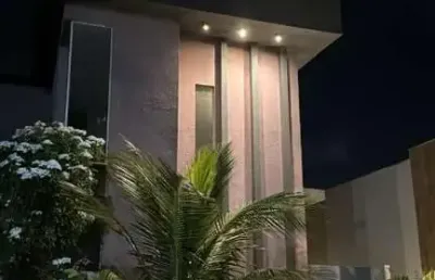 Casa em condomínio fechado com 4 quartos à venda na avenida vinte e oito de setembro, terras alphaville, centro, camaçari, 276 m2 por r$ 750.000