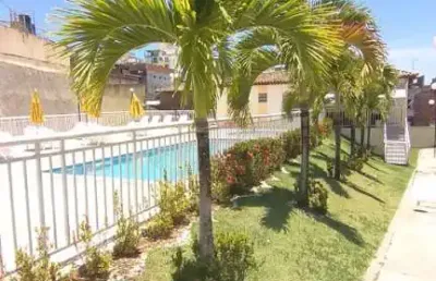 Apartamento com 3 quartos à venda na avenida professor theócrito batista, cittá toscana, caji, lauro de freitas, 57 m2 por r$ 179.000