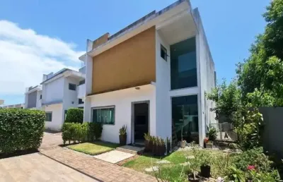 Casa em condomínio fechado com 4 quartos à venda na rua praia de alhanda, vilas do atlantico, lauro de freitas, 210 m2 por r$ 700.000