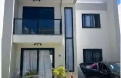 Casa em condomínio fechado com 4 quartos para alugar na rua do bosque, boa união, camaçari, 150 m2 por r$ 4.500