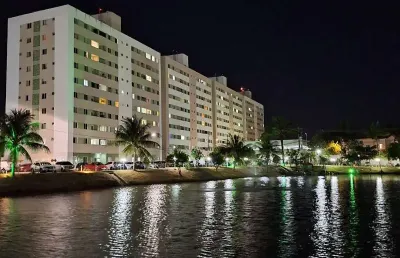 Apartamento com 2 quartos à venda na avenida brigadeiro mário epinghaus,  condomínio reserva da lagoa!, centro, lauro de freitas, 56 m2 por r$ 315.000