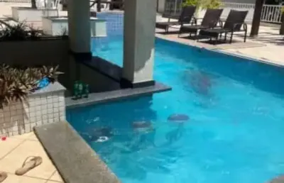Apartamento com 2 quartos à venda na rua marta aguiar da silva,  condomínio jardins, vida nova, lauro de freitas, 52 m2 por r$ 165.000