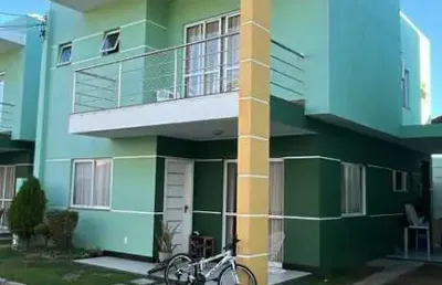 Casa em condomínio fechado com 4 quartos para alugar na avenida santos dumont, pitangueiras, pitangueiras, lauro de freitas, 200 m2 por r$ 5.500