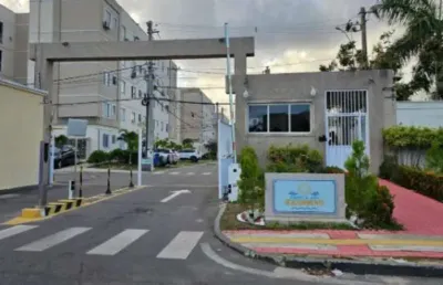 Apartamento com 2 quartos à venda na rua sucupió, cond. costa do descobrimento, complexo solar da costa, catu de abrantes, camaçari, 45 m2 por r$ 158.000