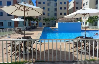 Apartamento com 2 quartos à venda na rua vereador jone kiss, condomínio vida bela ii/lauro de freitas, itingá, lauro de freitas, 47 m2 por r$ 170.000