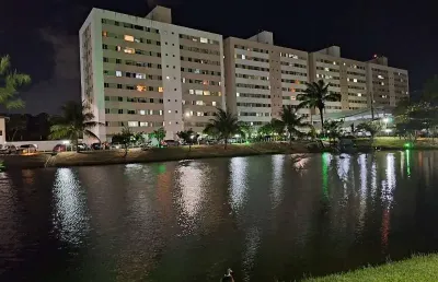 Apartamento com 2 quartos à venda na avenida brigadeiro mário epinghaus, condomínio reserva da lagoa, centro, lauro de freitas, 56 m2 por r$ 330.000