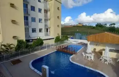 Apartamento com 3 quartos à venda na rua josé leite, condomínio cittá ravena!, caji, lauro de freitas, 53 m2 por r$ 180.000