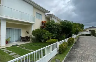Casa em condomínio fechado com 5 quartos para alugar na rua francisco das mercês, buraquinho, buraquinho, lauro de freitas, 10 m2 por r$ 7.600