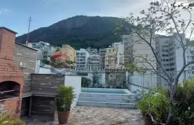 Cobertura com 4 quartos à venda na rua maestro francisco braga, copacabana, rio de janeiro, 500 m2 por r$ 2.800.000