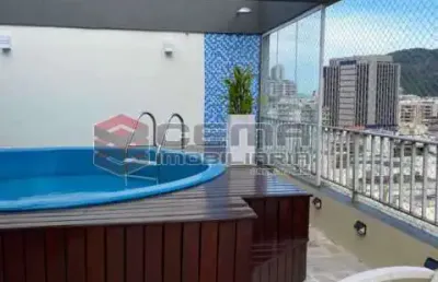 Cobertura com 3 quartos à venda na rua dona mariana, botafogo, rio de janeiro, 119 m2 por r$ 2.100.000