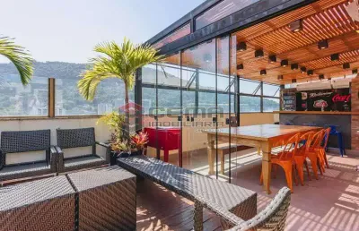 Cobertura com 3 quartos à venda na rua pinheiro machado, laranjeiras, rio de janeiro, 248 m2 por r$ 4.500.000
