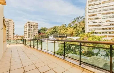Cobertura com 3 quartos à venda na rua presidente carlos de campos, laranjeiras, rio de janeiro, 230 m2 por r$ 2.580.000