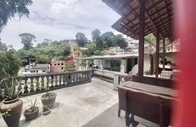 Casa em condomínio fechado com 6 quartos à venda na rua hermenegildo de barros, santa teresa, rio de janeiro, 634 m2 por r$ 1.520.000