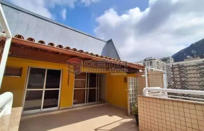 Cobertura com 3 quartos para alugar na rua marechal niemeyer, botafogo, rio de janeiro, 178 m2 por r$ 7.000