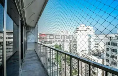 Apartamento com 4 quartos à venda na rua senador vergueiro, flamengo, rio de janeiro, 300 m2 por r$ 2.300.000