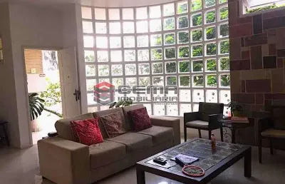 Casa em condomínio fechado com 6 quartos à venda na rua stefan zweig, laranjeiras, rio de janeiro, 360 m2 por r$ 1.900.000