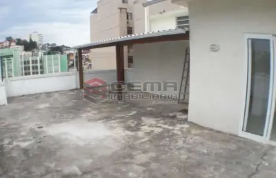Cobertura com 1 quarto à venda na rua andrade pertence, catete, rio de janeiro, 120 m2 por r$ 590.000
