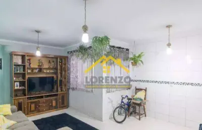 Cobertura com 3 dormitórios à venda, 144 m² por r$ 650.000,01 - vila alzira - santo andré/sp