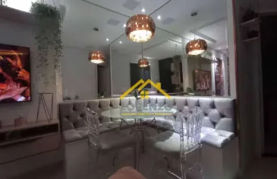 Cobertura com 2 dormitórios à venda, 90 m² por r$ 530.000,00 - parque oratório - santo andré/sp
