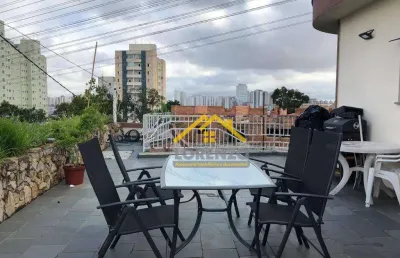 Sobrado com 3 dormitórios à venda, 187 m² por r$ 960.000,00 - vila gilda - santo andré/sp