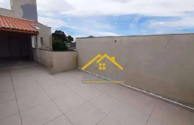 Cobertura com 02 dormitórios - r$ 487.000 - parque oratório - santo andré/sp
