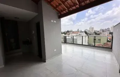 Cobertura com 2 dormitórios à venda, 95 m² por r$ 439.000,00 - vila alice - santo andré/sp