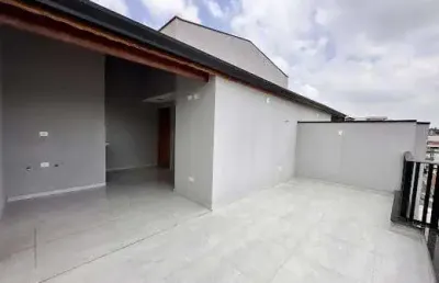 Cobertura com 2 dormitórios à venda, 78 m² por r$ 422.000,00 - vila alice - santo andré/sp