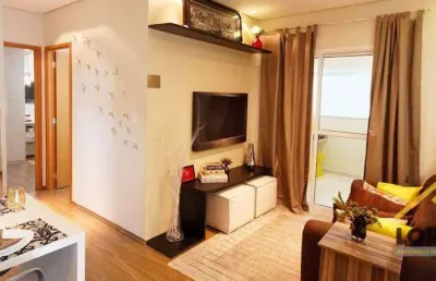 Apartamento com 2 dormitórios à venda, 51 m² por r$ 416.000,00 - vila humaitá - santo andré/sp