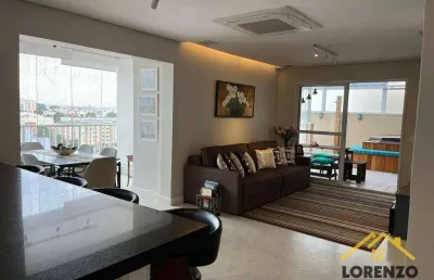 Cobertura de alto padrão com 03 dormitórios à venda, 165 m² - bairro campestre - santo andré/sp