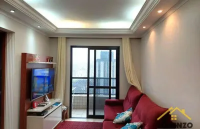 Apartamento com 02 dormitórios à venda, 70 m² - vila baeta neves - são bernardo do campo/sp