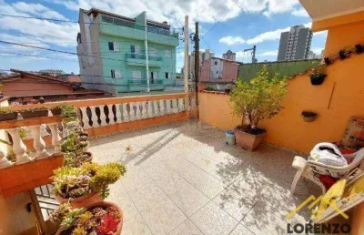 Sobrado com 2 dormitórios à venda, 218 m² por r$ 750.000,00 - vila floresta - santo andré/sp