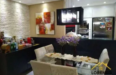 Apartamento com 3 dormitórios à venda, 93 m² por r$ 869.000,00 - vila valparaíso - santo andré/sp