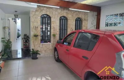Sobrado com 3 dormitórios à venda, 175 m² por r$ 845.000,00 - vila américa - santo andré/sp